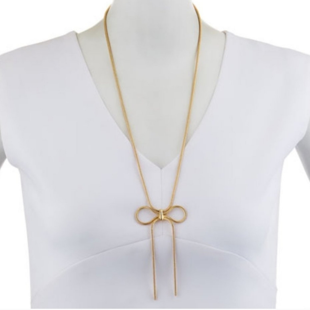 Stella & Ruby Bow Necklace